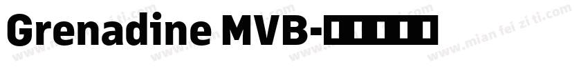 Grenadine MVB字体转换